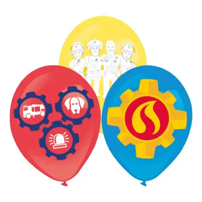 Ballonger Brandman Sam - 6-pack