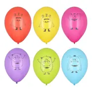 Ballonger Funny Monsters - 6-pack