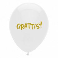 Ballonger Grattis - 6-pack