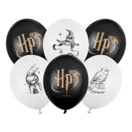 Ballonger Harry Potter™ Svart/Vit - 6-pack