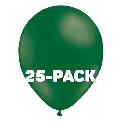 Ballonger Mörkgröna - 25-pack