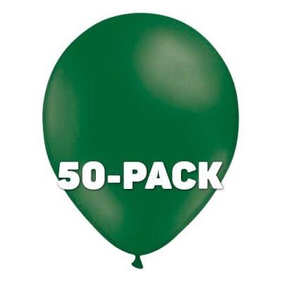 Ballonger Mörkgröna - 50-pack