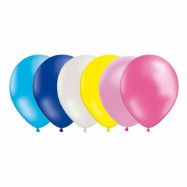 Ballonger Metallic Flerfärgade - 50-pack