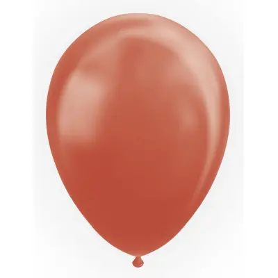 Ballonger metallic koppar 25-pack