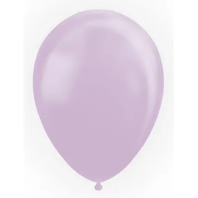 Ballonger pärlemor ljuslila 25-pack