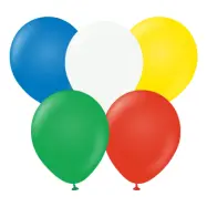Ballonger Professional Flerfärgade Standard - 100-pack