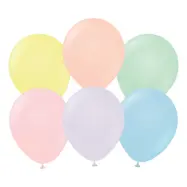 Ballonger Professional FlerfärgadeMacaron - 10-pack