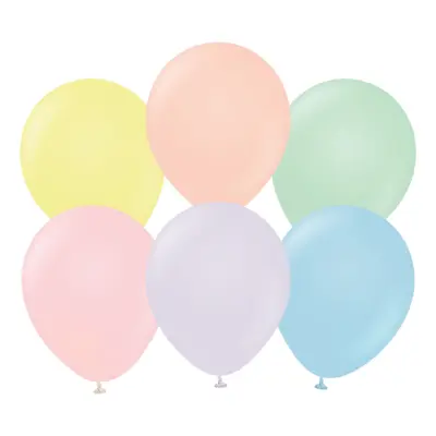 Ballonger Professional FlerfärgadeMacaron - 10-pack