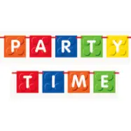 Banderoll Block Party Time 182 cm