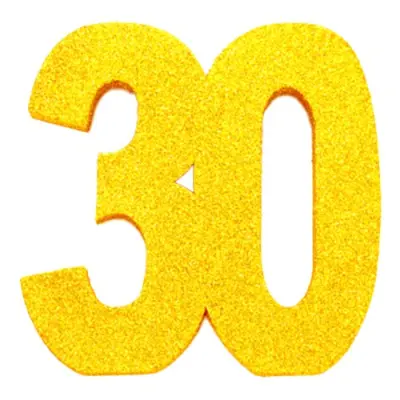 Bordsdekoration Siffra Guld - Siffra 30