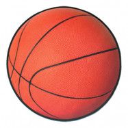 Basketboll Pappersdekoration - 1-pack