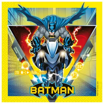 Batman Rouge Rage Servetter 20-pack
