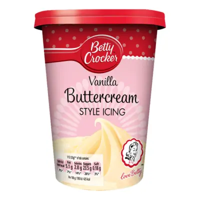 Betty Crocker Icing Vanilla - 400 g