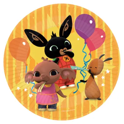 Bing Papperstallrik 8-pack