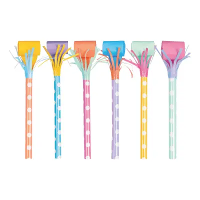 Blåsormar Prickiga Fringe - 6-pack