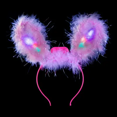 Blinkande Kaninöron - Rosa