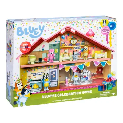 Bluey Hus Bluey's Celebration Home - Bluey -  Leksaksaffären
