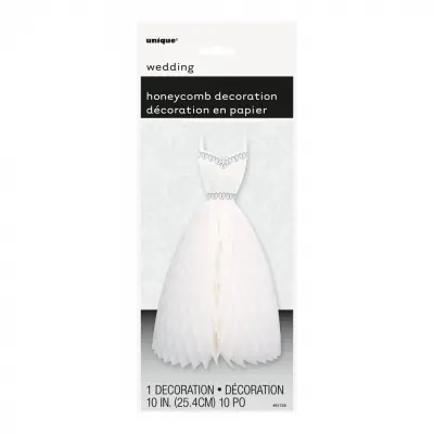 Bordsdekoration Bröllopsklänning