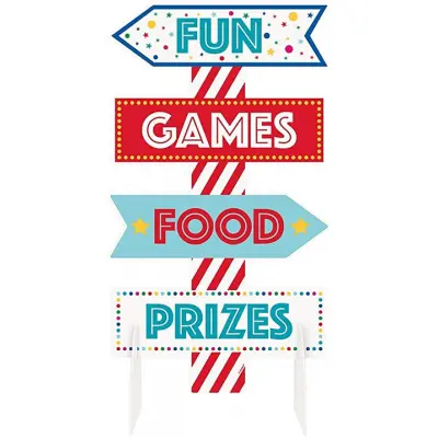 Bordsdekoration Cirkus