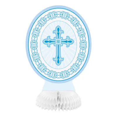 Bordsdekoration Kors Blå - 3-pack