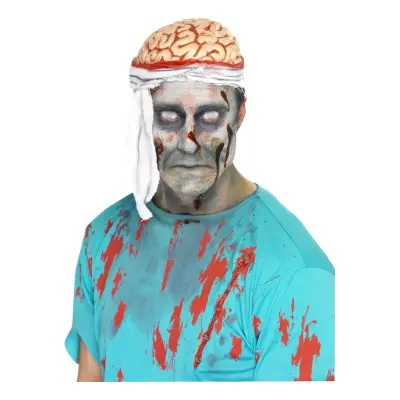 Hjärnmössa med bandage - One size