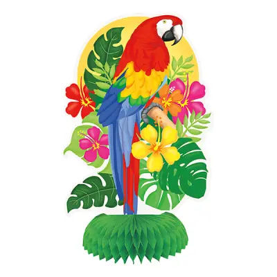 Bordsdekoration Luau Party Honeycomb