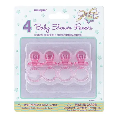 Bordsdekoration Nappar Rosa - 4-pack