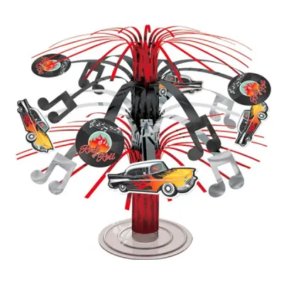 Bordsdekoration Rock n Roll