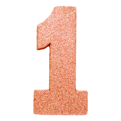 Bordsdekoration Siffra Roséguld - Siffra 1