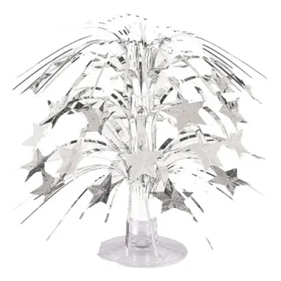 Bordsdekoration Stjärnor Silver Mini