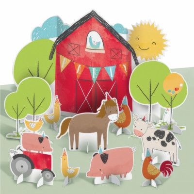 Bordsdekorationer Bondgård