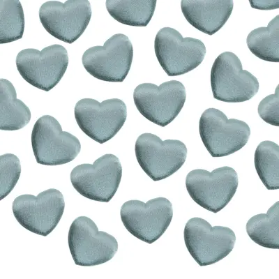 Bordsdekorationer Hjärta Blå - 40-pack