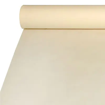 Bordsduk på Rulle Tygliknande Krämvit