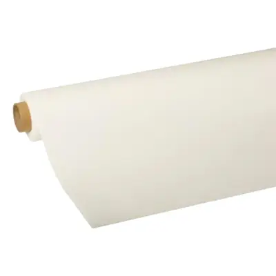 Bordsduk på Rulle Vit