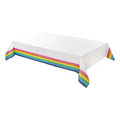 Bordsduk Papper Rainbow - 180 cm