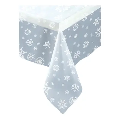 Bordsduk Transparent Snöflingor
