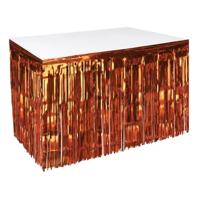 Bordskjol Fransar Orange Metallic