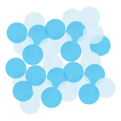 Bordskonfetti Boy or Girl Reveal Blå - 22 gram