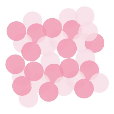 Bordskonfetti Boy or Girl Reveal Rosa - 22 gram