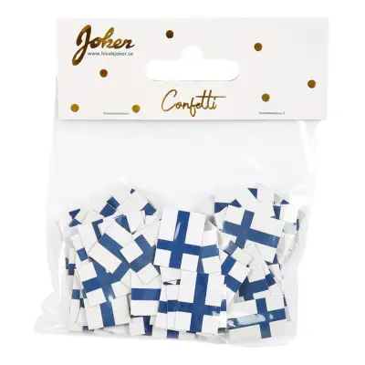 Bordskonfetti Finska Flaggan