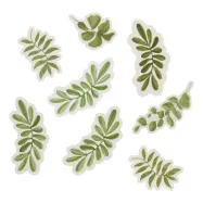 Bordskonfetti Gröna Löv Botanic - 14 g