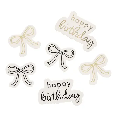 Bordskonfetti Happy Birthday Cremevit Rosett - 14 g