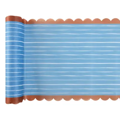 Bordslöpare Blå/Brun