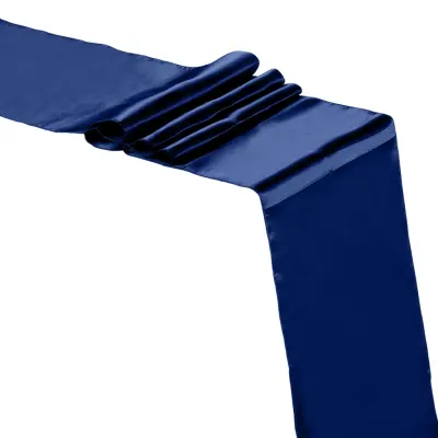 Bordslöpare Satin Mörkblå