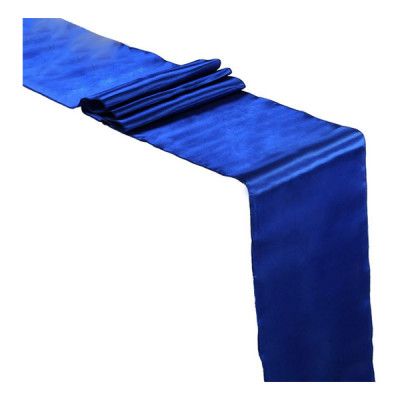 Bordslöpare Satin Marinblå