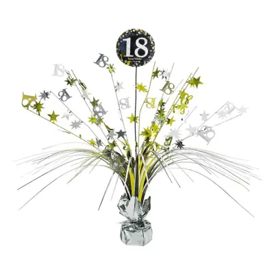 Bordspjäs 18 Guld/Silver Glitter