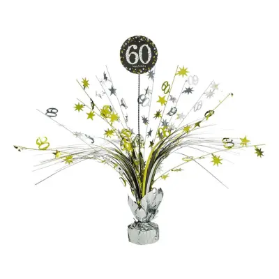 Bordspjäs 60 Guld/Silver Glitter