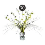 Bordspjäs 70 Guld/Silver Glitter