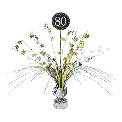 Bordspjäs 80 Guld/Silver Glitter