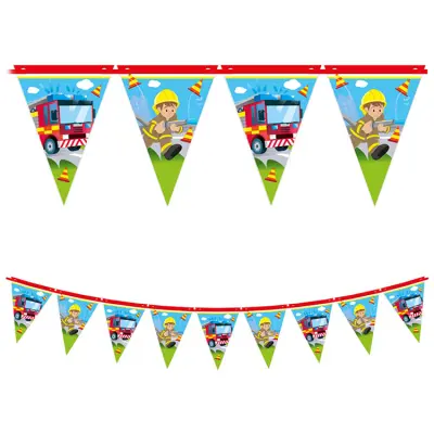 Brandman Flaggbanderoll